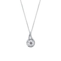 Collar Mirco Visconti Mujer in Oro blanco Diamante 0.43 Ct AB827 - AB827